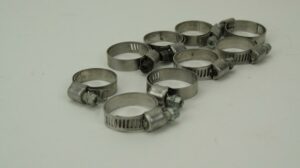 9 Radiator Hose Clamps, Suzuki RMZ 250, 2007 #3