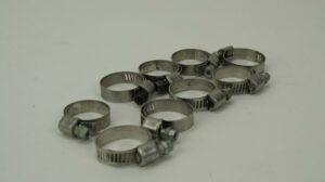 9 Radiator Hose Clamps, Suzuki RMZ 250, 2007 4