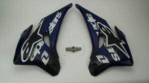 Radiator shrouds, UFO, Black, YZ250F, 2006 # 1